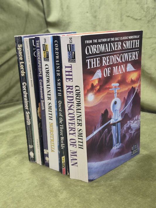 Cordwainer Smith Job Lot Rediscovery of Man The Underpeople Norstrilia0