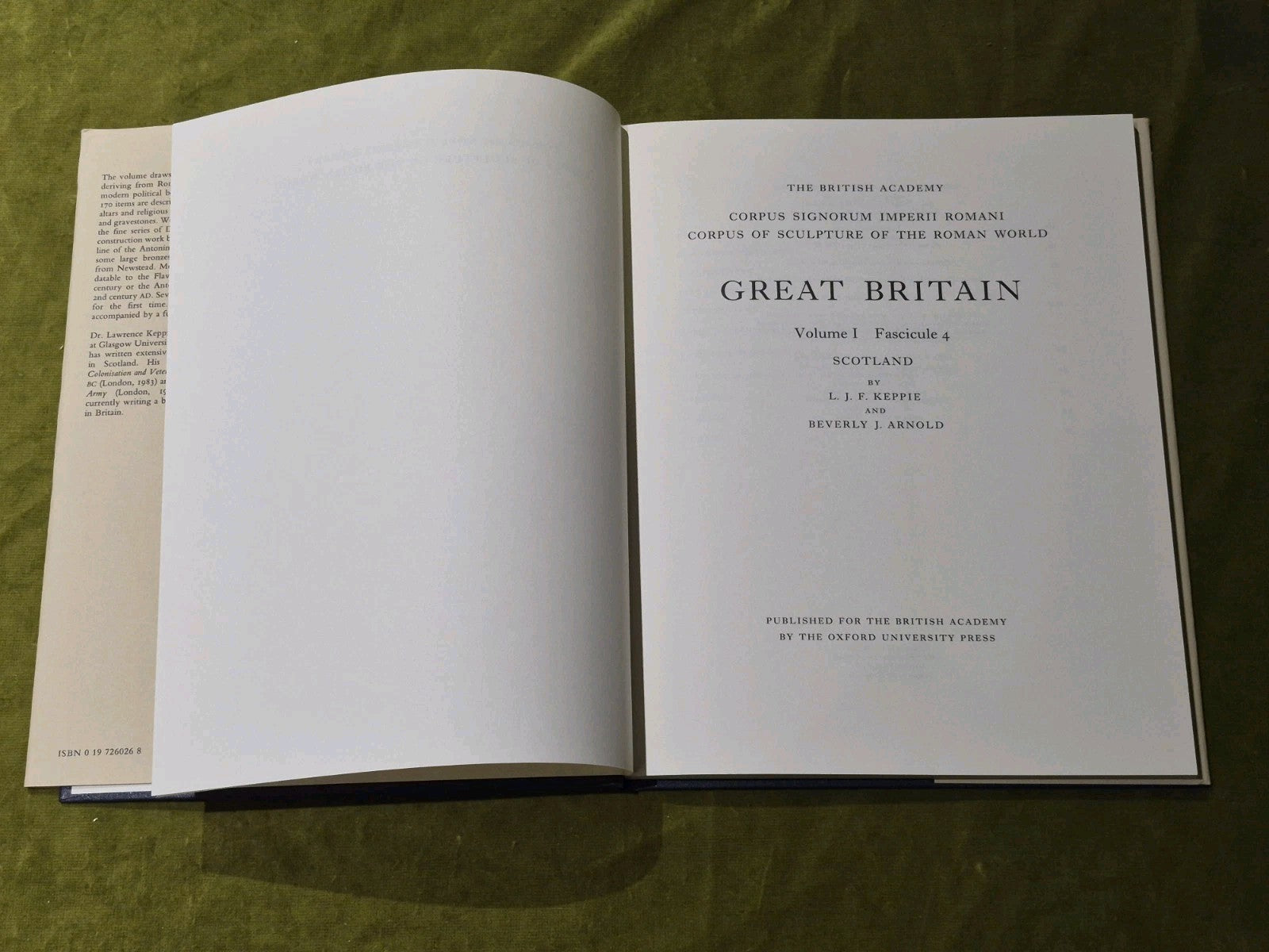 Corpus Signorum Imperii Romani SCOTLAND - Vol 1 - Fasciule 4 ROMAN SCULPTURE3