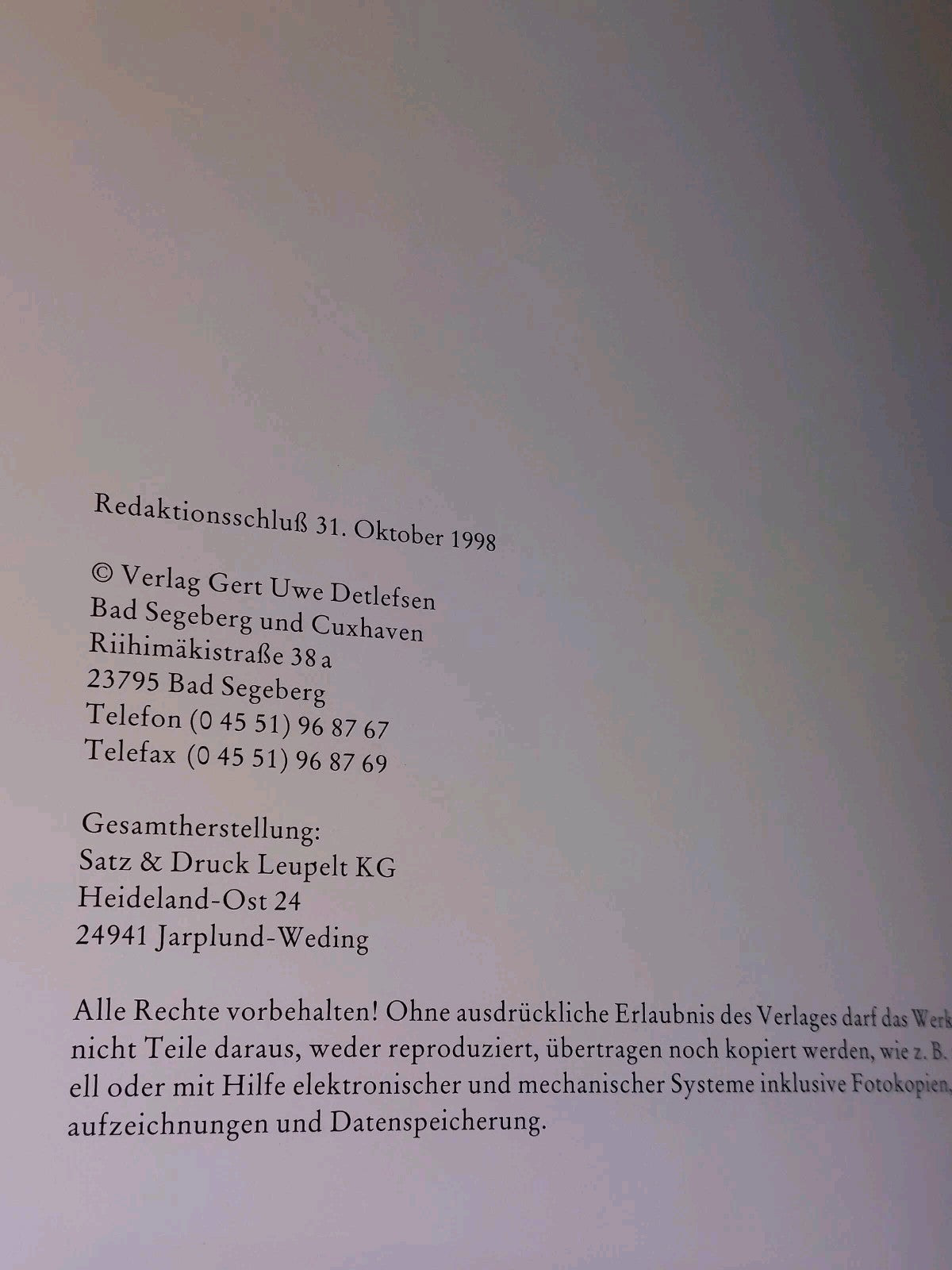 75 Jahre Ernst Komrowski Reederei Hamburg - Detlefsen, Gert Uwe HB with DJ4