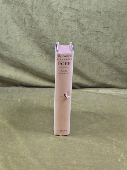 The Poems of Alexander Pope in 1 Volume - ed. John Butt, Methuen 1963 with DJ2