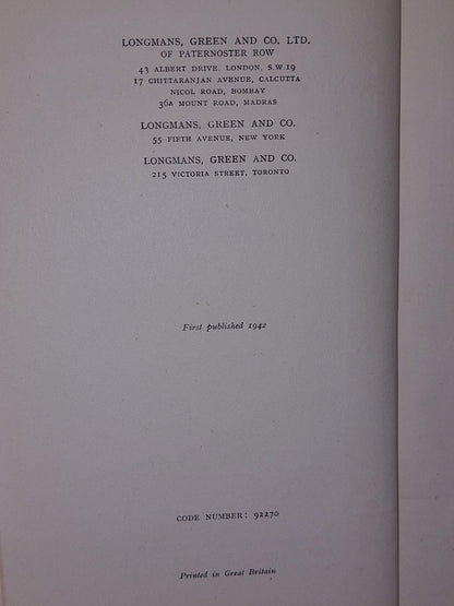 The Berlin West African Conference 18841885 by S. E. Crowe 1942 first edition4