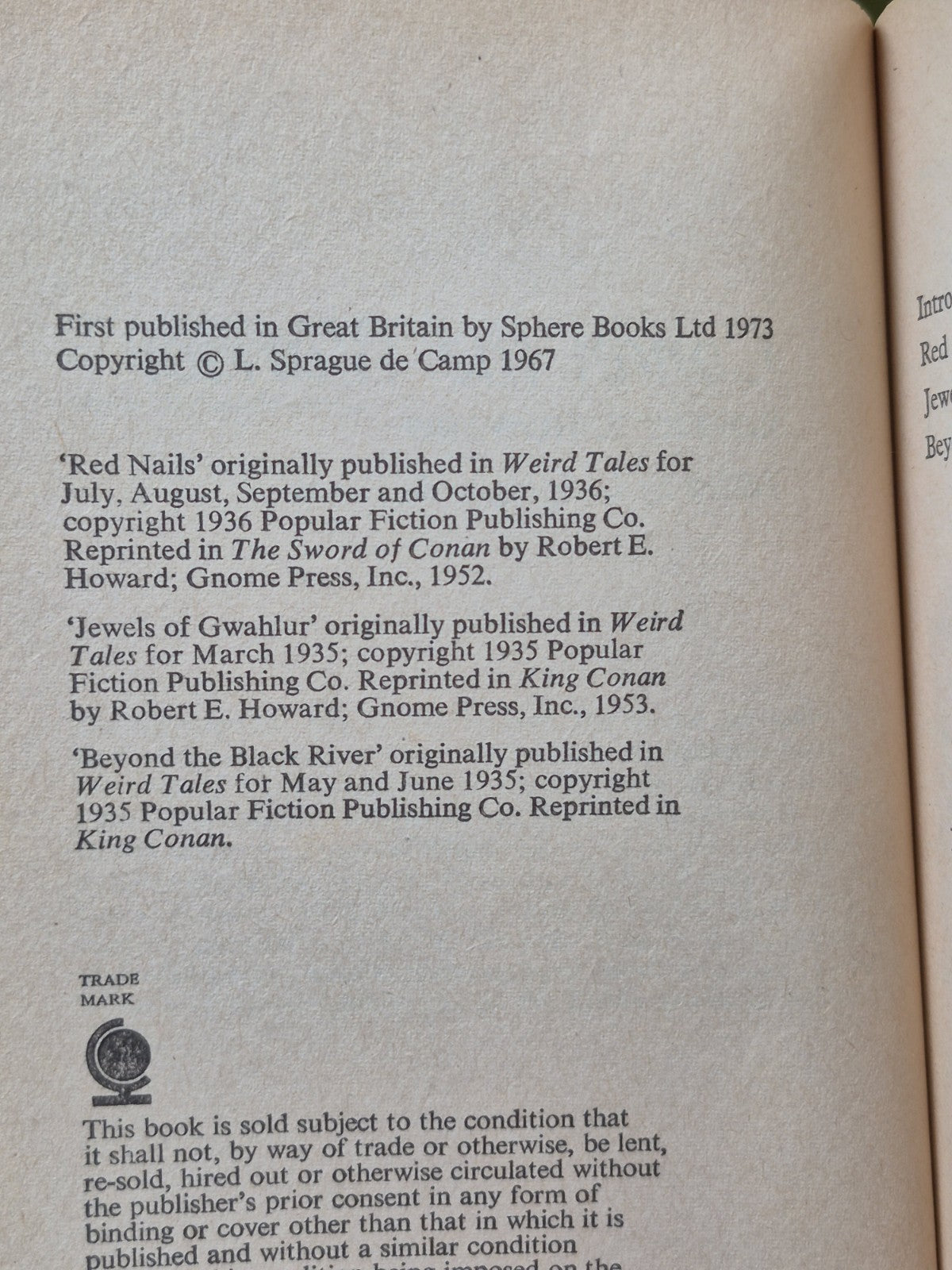 Conan First Editions 1974 Sphere Job Lot First 10 Books Paperback13