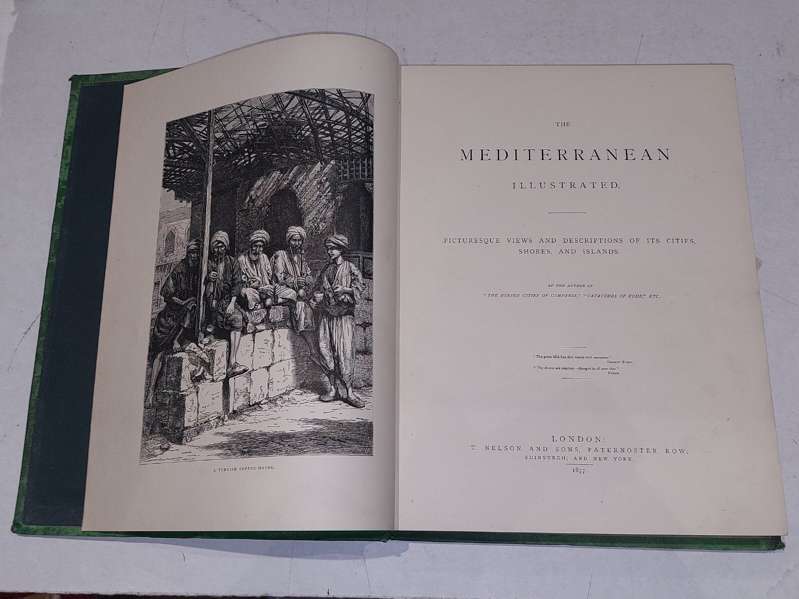 Late 19th Century Book: The Mediterranean Illustrated (1877) [Thomas Nelson]4