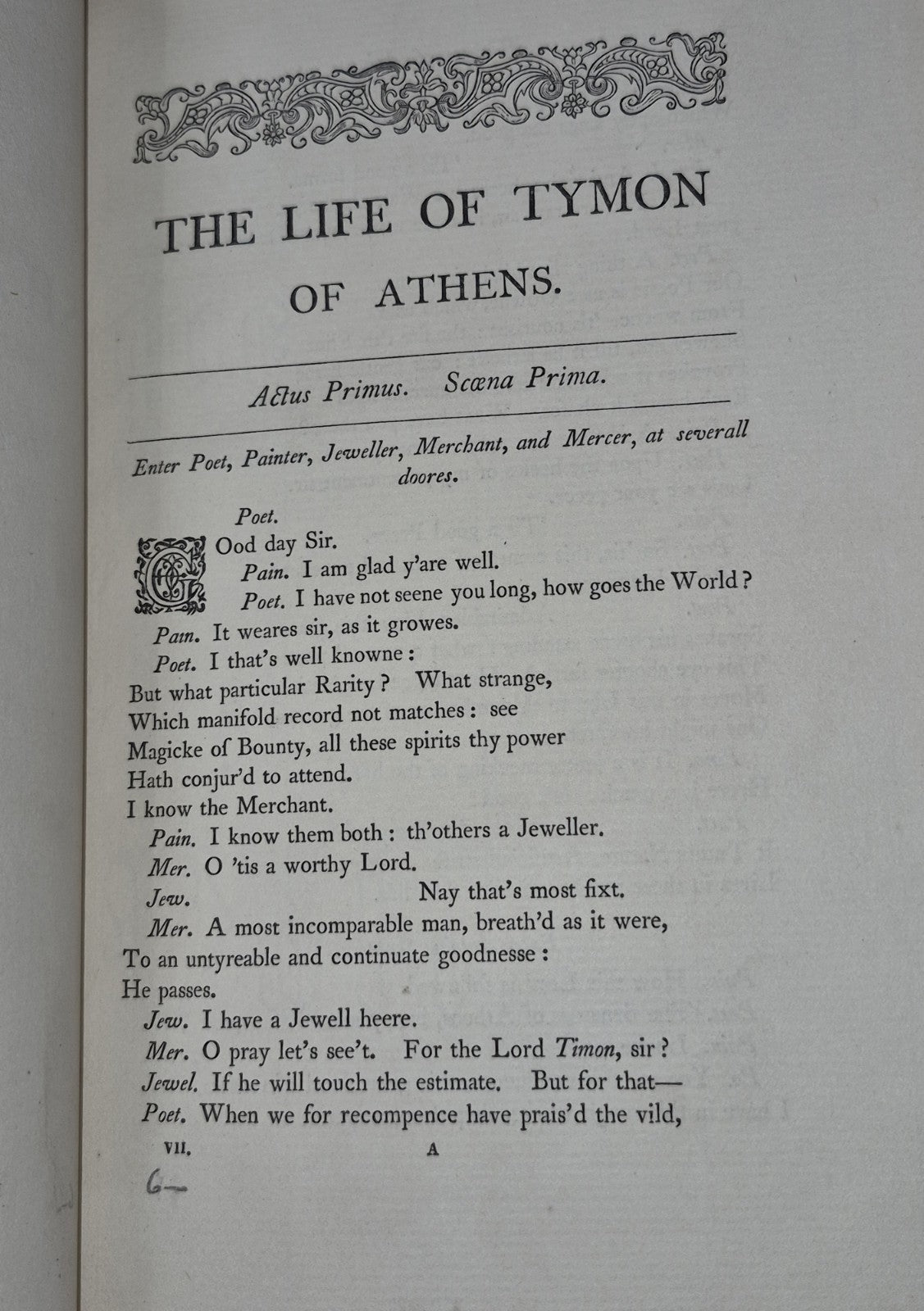 Plays of William Shakespeare Paterson Text of the First Folio c. 1880 Incomplete7