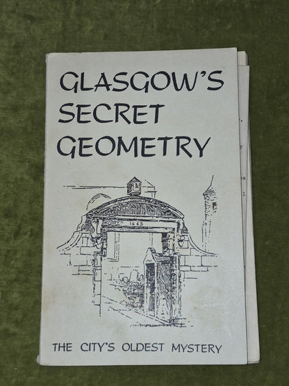 Glasgow's Secret Geometry Harry Bell 1984 Leyline Publications First Edition0