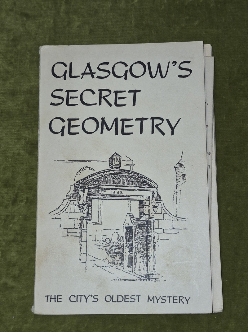 Glasgow's Secret Geometry Harry Bell 1984 Leyline Publications First Edition0