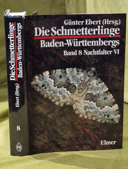Die Schmetterlinge 8 Baden-Württemberg Band Gunter Ebert Ulmer 20010