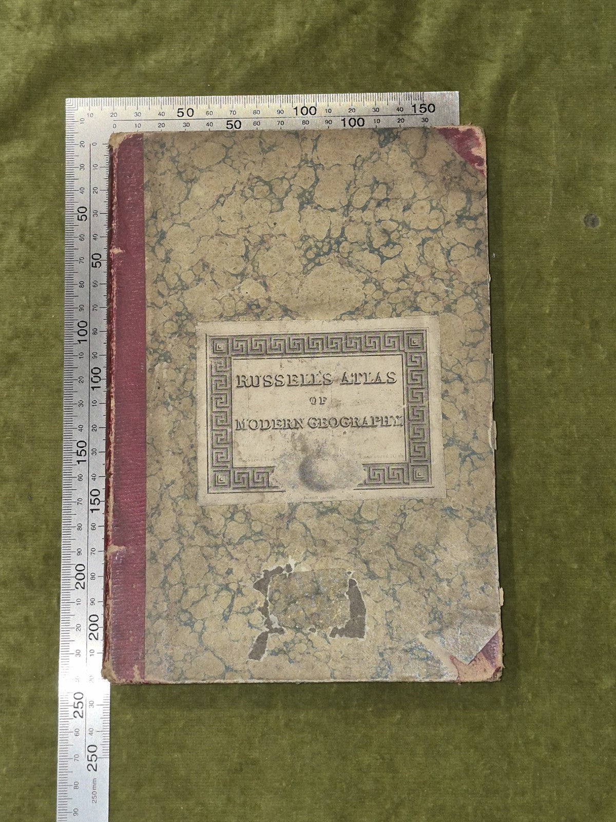 J.C. Russell's General Atlas of Modern Geography - Baldwin & Cradock HB3