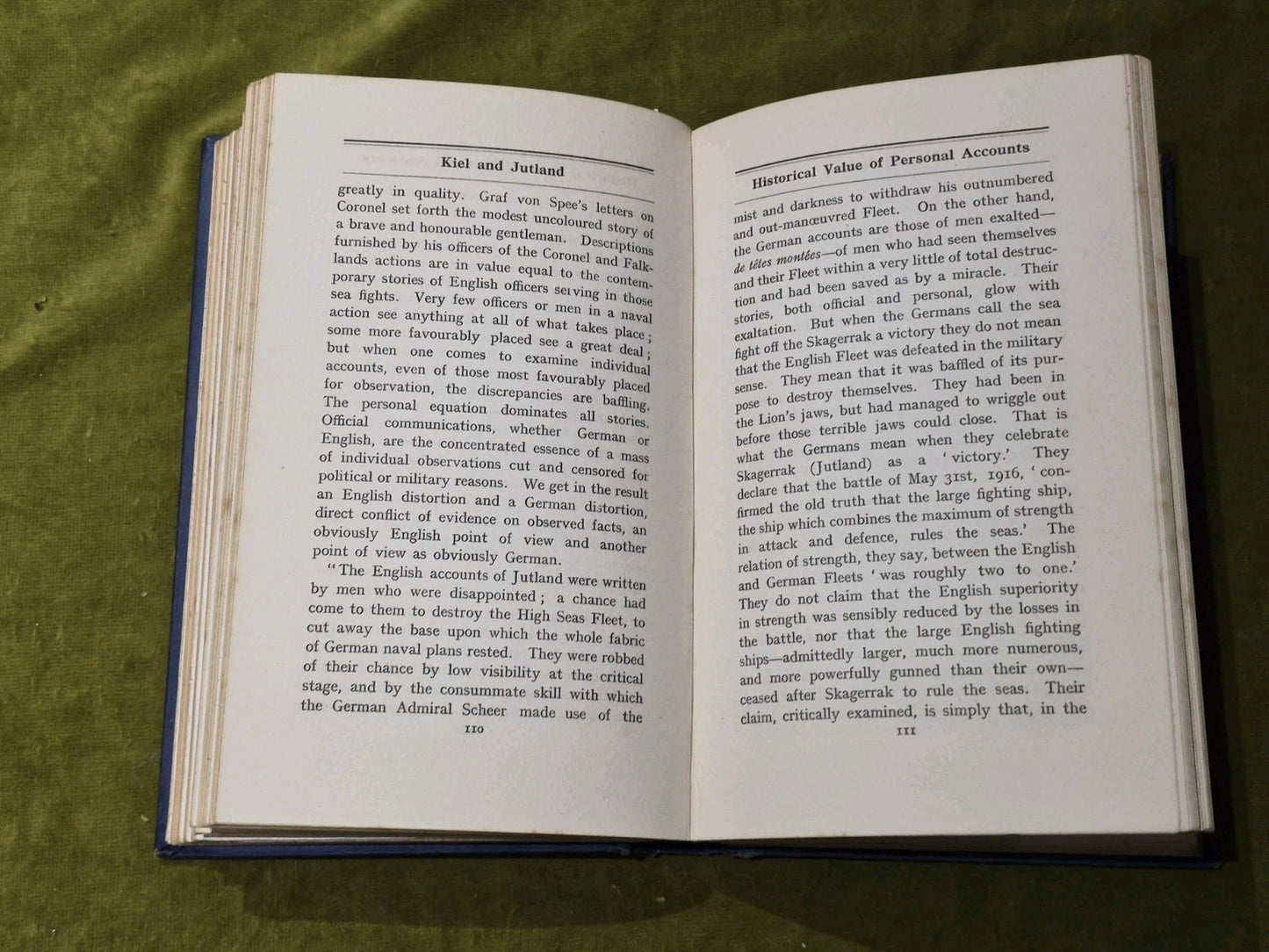 1921. KIEL and JUTLAND. By Cdr Georg von Hase ( Derfflinger Gunnery Officer) WW15