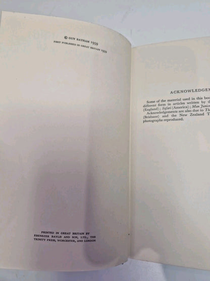 Drifting Around The South Seas By Guy Batham 1959 1st Edition With Dust-jacket 5