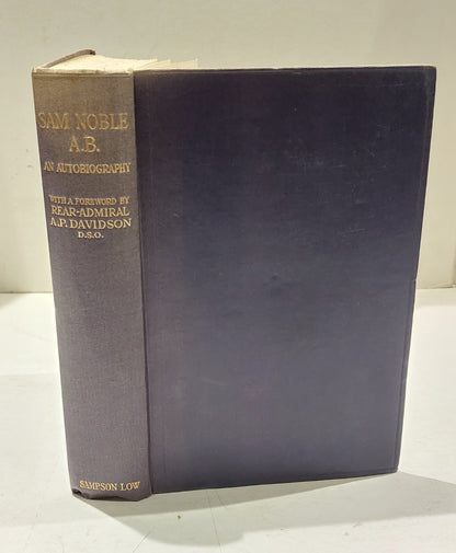 Sam Noble A.B. - an autobiography, Sampson Low, Hb Book0
