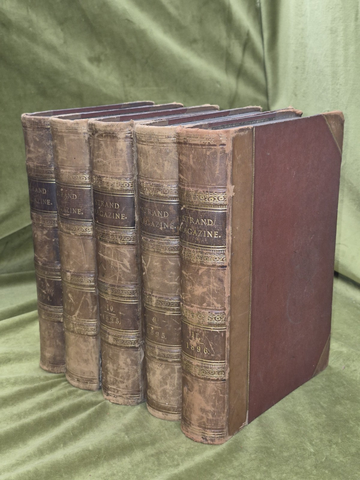 The Strand Magazine Set 1894 - 1896 Arthur Conan Doyle Jules Verne1