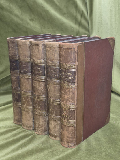 The Strand Magazine Set 1894 - 1896 Arthur Conan Doyle Jules Verne1