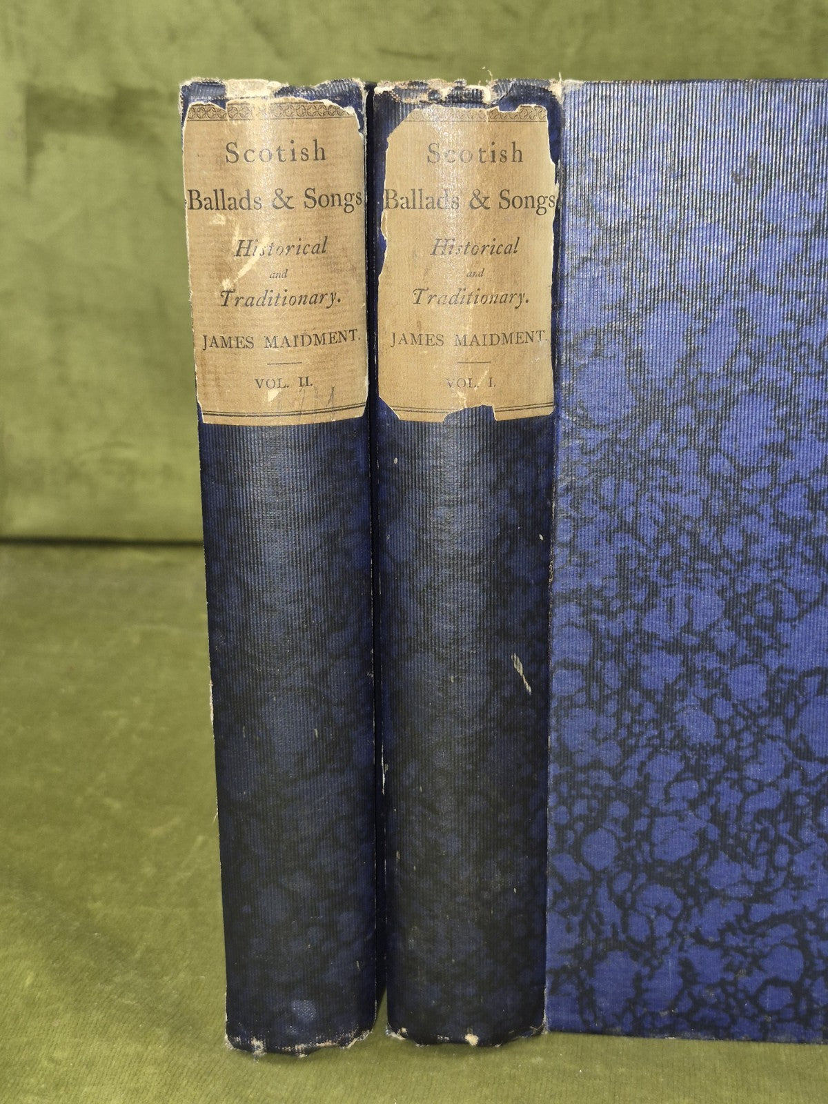 Scottish Ballads & Songs Historical & Traditionary in 2 Vols James Maidment 18687