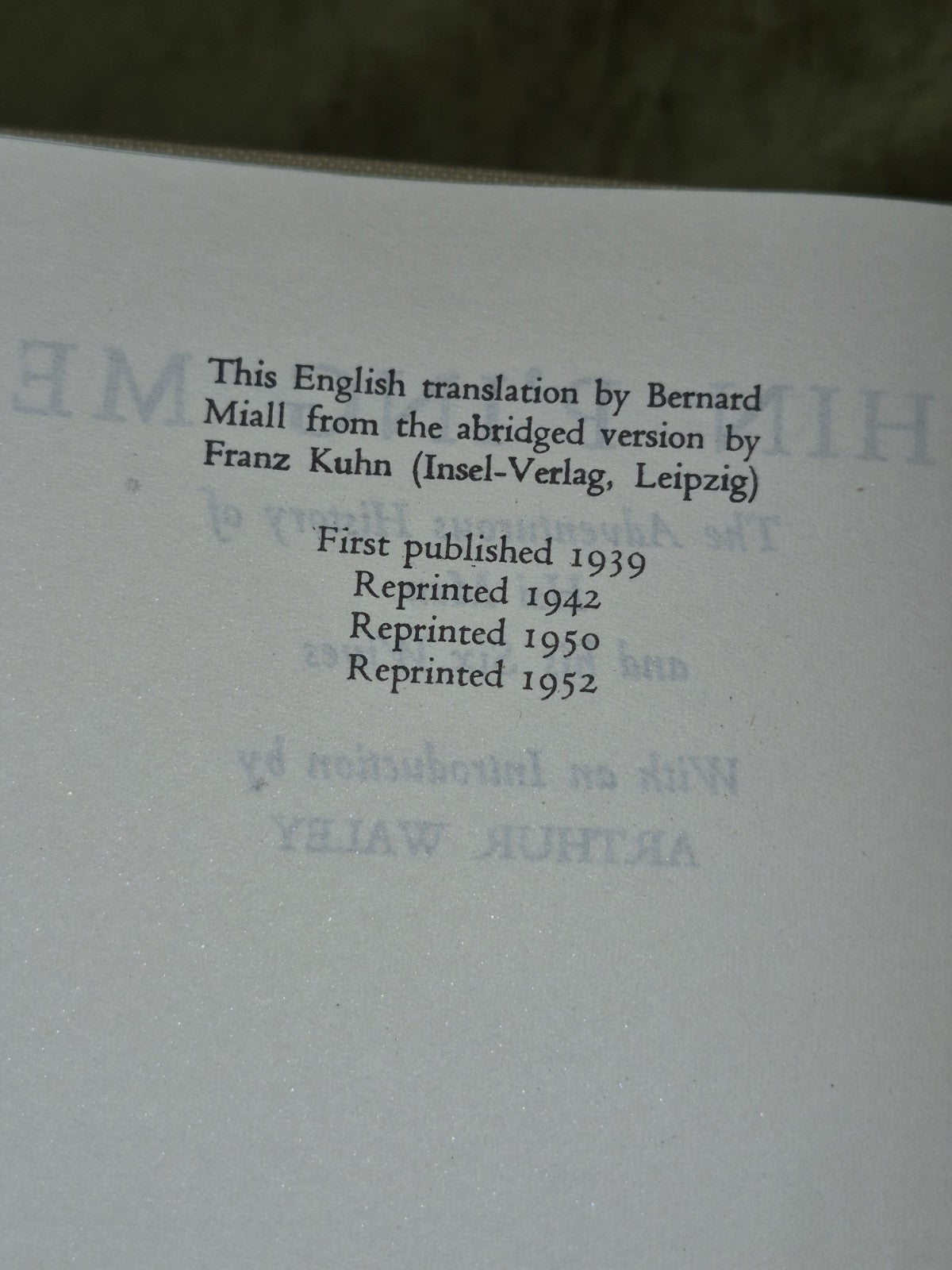 Wei, Hsu (introduced by Arthur Whaley) CHIN P'ING MEI - THE ADVENTUROUS HISTORY4