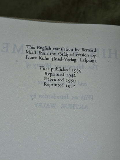 Wei, Hsu (introduced by Arthur Whaley) CHIN P'ING MEI - THE ADVENTUROUS HISTORY4