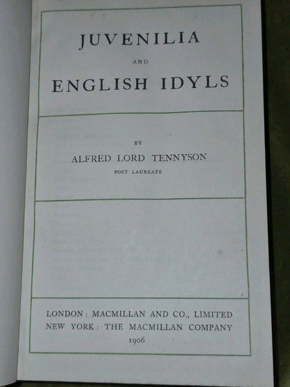 Tennyson Vellum Talwin Morris Art Nouveau Bindings Idylls of the King 19086