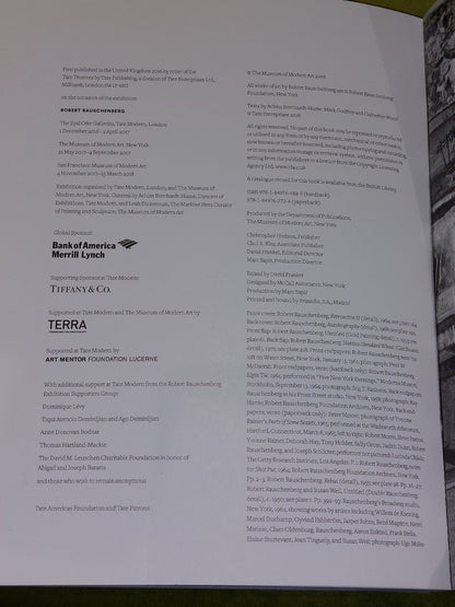 Robert Rauschenberg by Leah Dickerman (2016)4