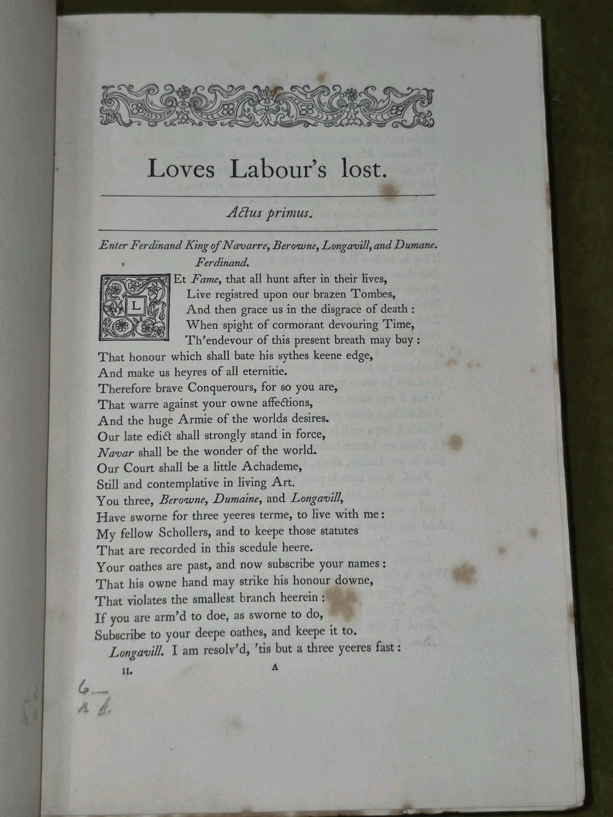 Plays of William Shakespeare Paterson Text of the First Folio c. 1880 Incomplete14