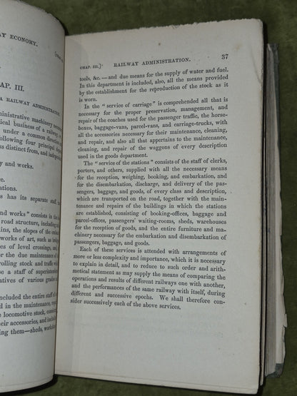 Railway Economy New Art of Transport Dionysisus Lardner 1850 First UK Edition 4