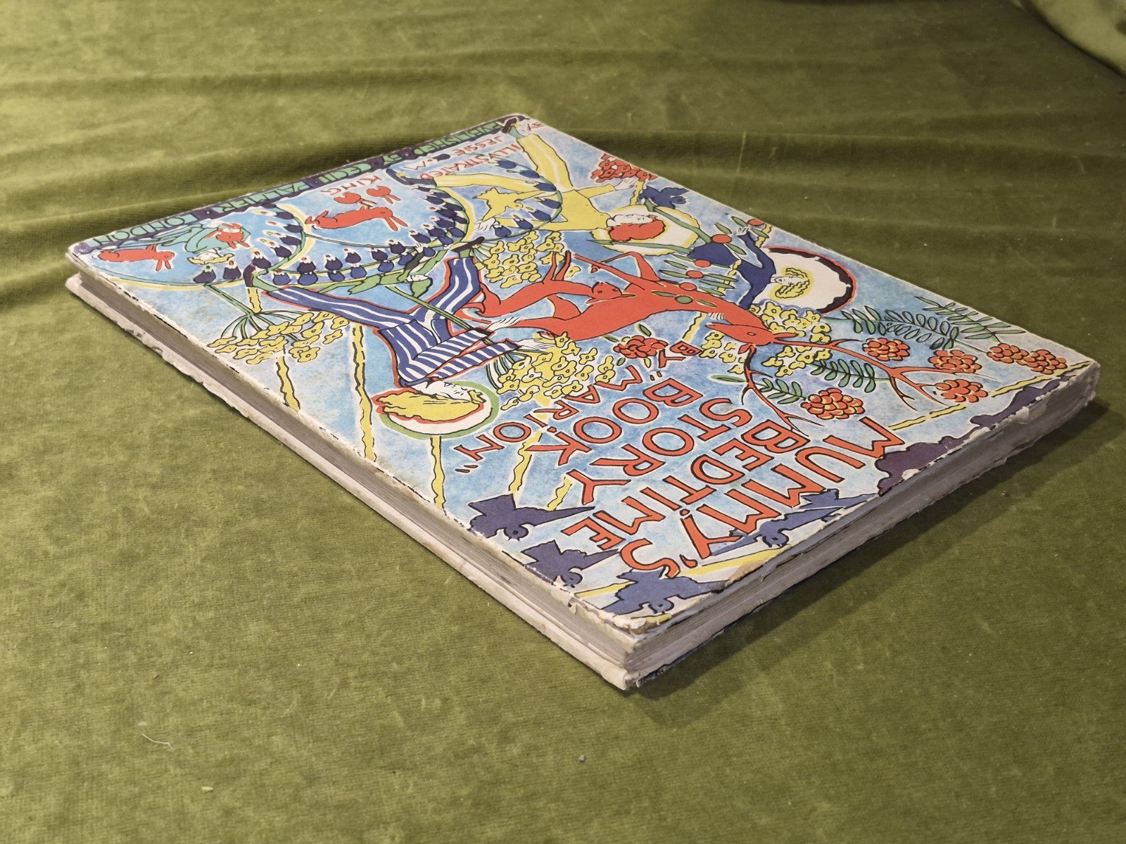 Mummy's Bedtime Story Book by Marion illustrated by Jessie M King SIGNED5