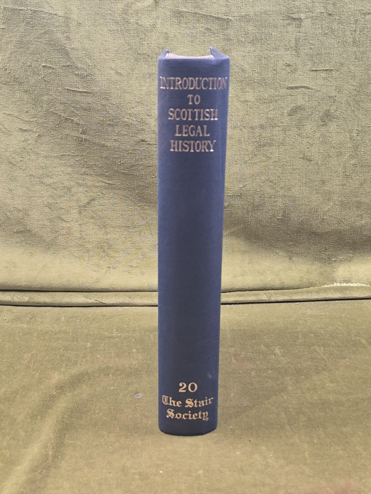 An Introduction to Scottish Legal History - Lord Normand , 1958 Stair Society 202