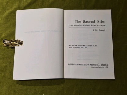 The Sacred Site: The Western Arnhem Land Examle - R M Berndt2