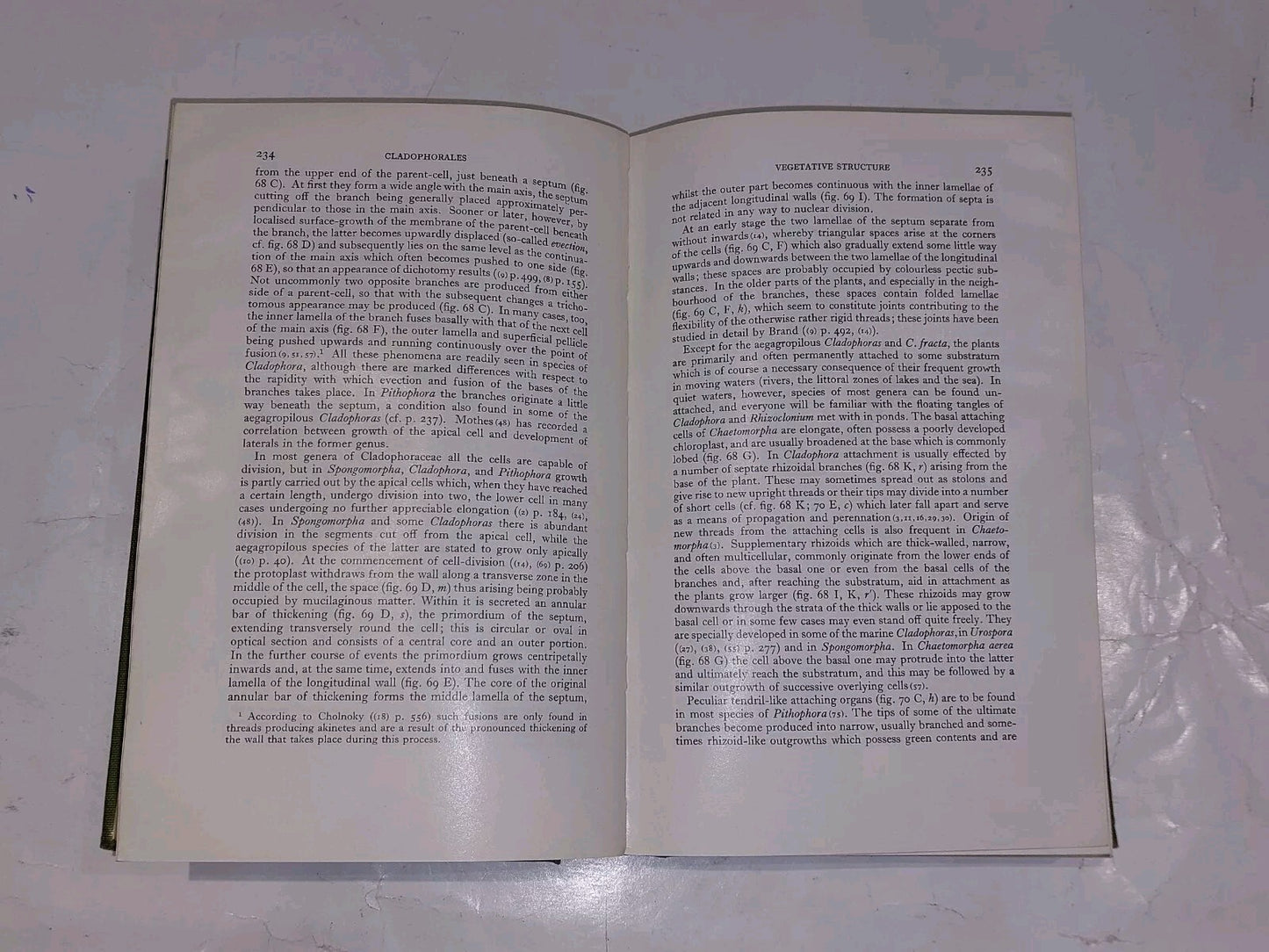 The Structure And Reproduction Of The Algae, Volume 1 & 2, Fritsch (1965) Books6
