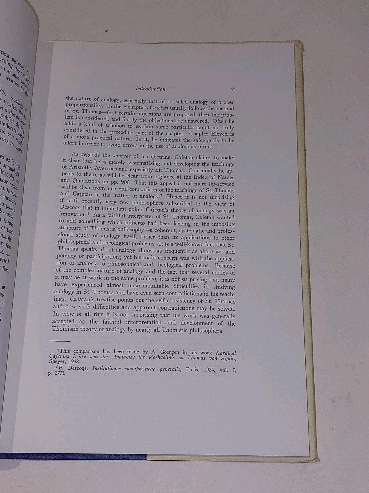 The Analogy of Names and The Concept of Being  Duquesne Studies (1959) Second Ed5