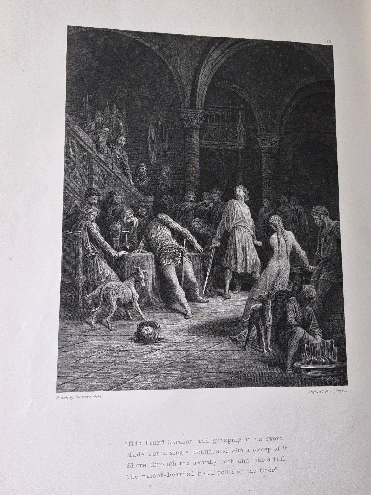 Idylls of The King Alfred Tennyson Gustave Doré Edward Moxon and Co 186815