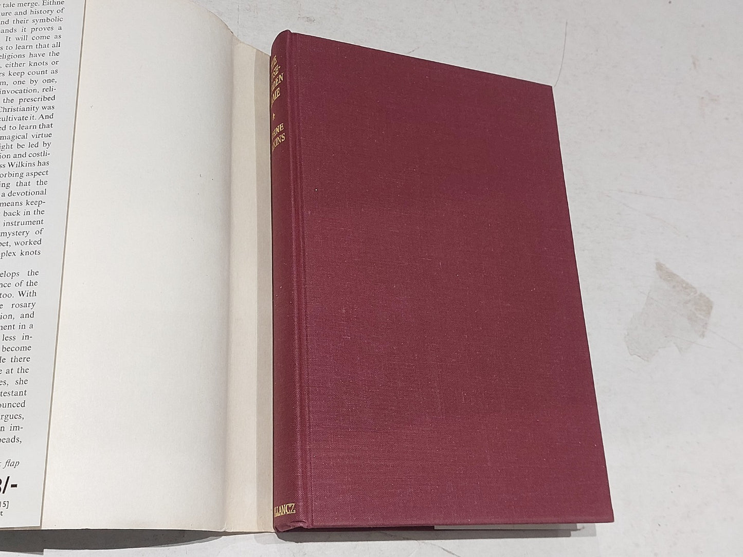 The RoseGarden Game by Eithne Wilkins [Victor Gollancz] (1969) Hb Book With DJ3