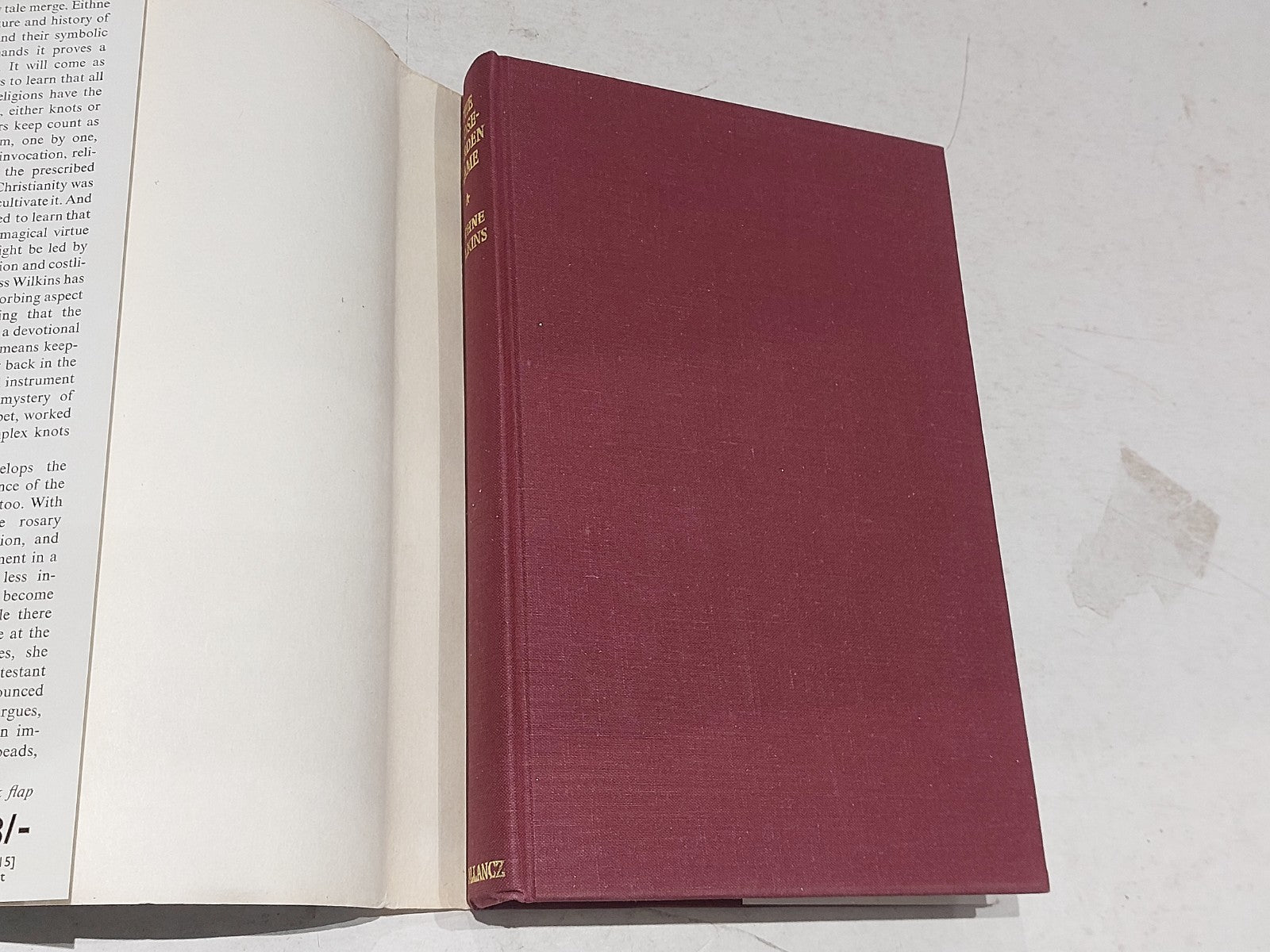 The RoseGarden Game by Eithne Wilkins [Victor Gollancz] (1969) Hb Book With DJ3