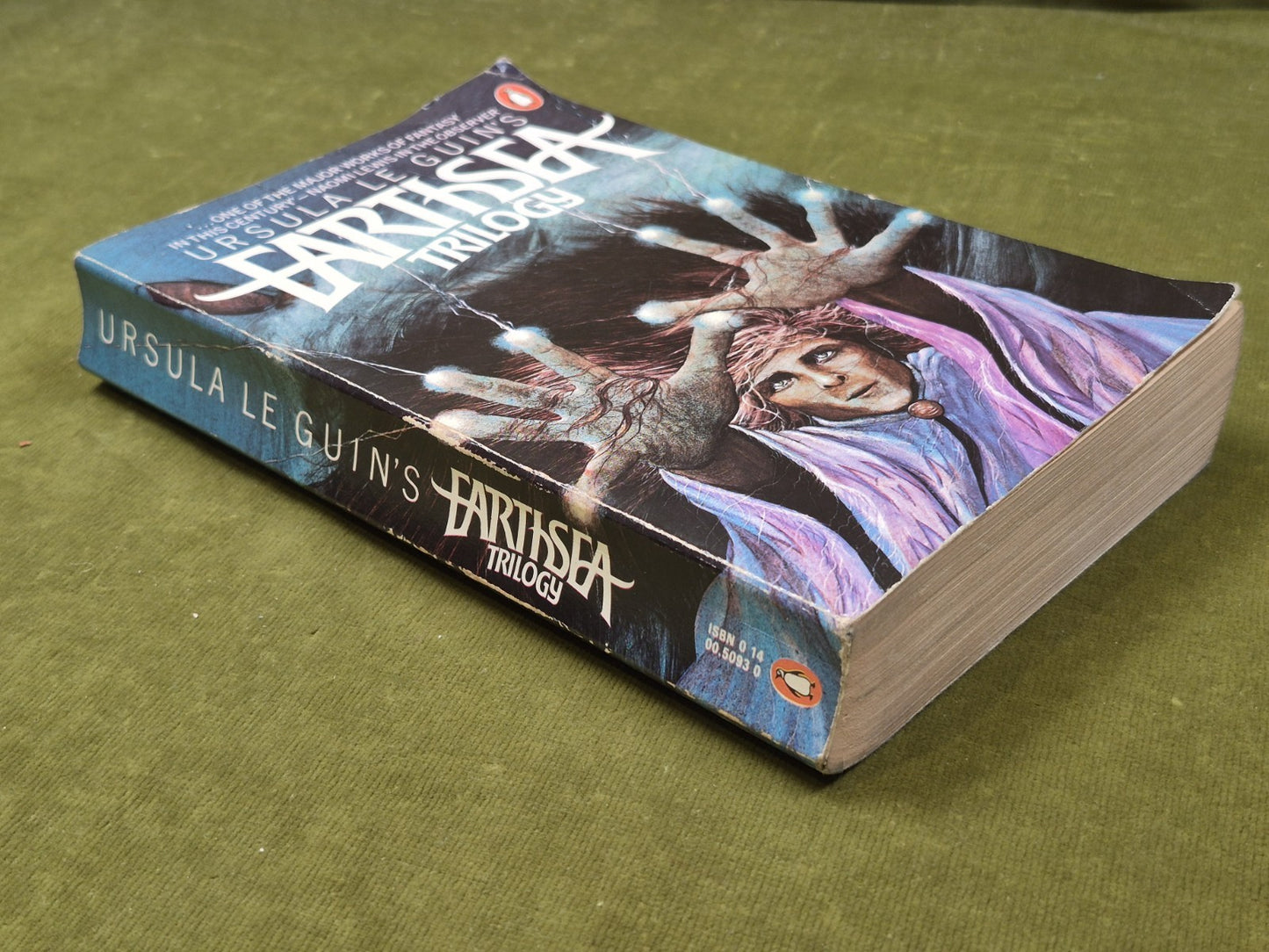 Ursula Le Guin's Earthsea Trilogy 1983 Penguin Paperback2