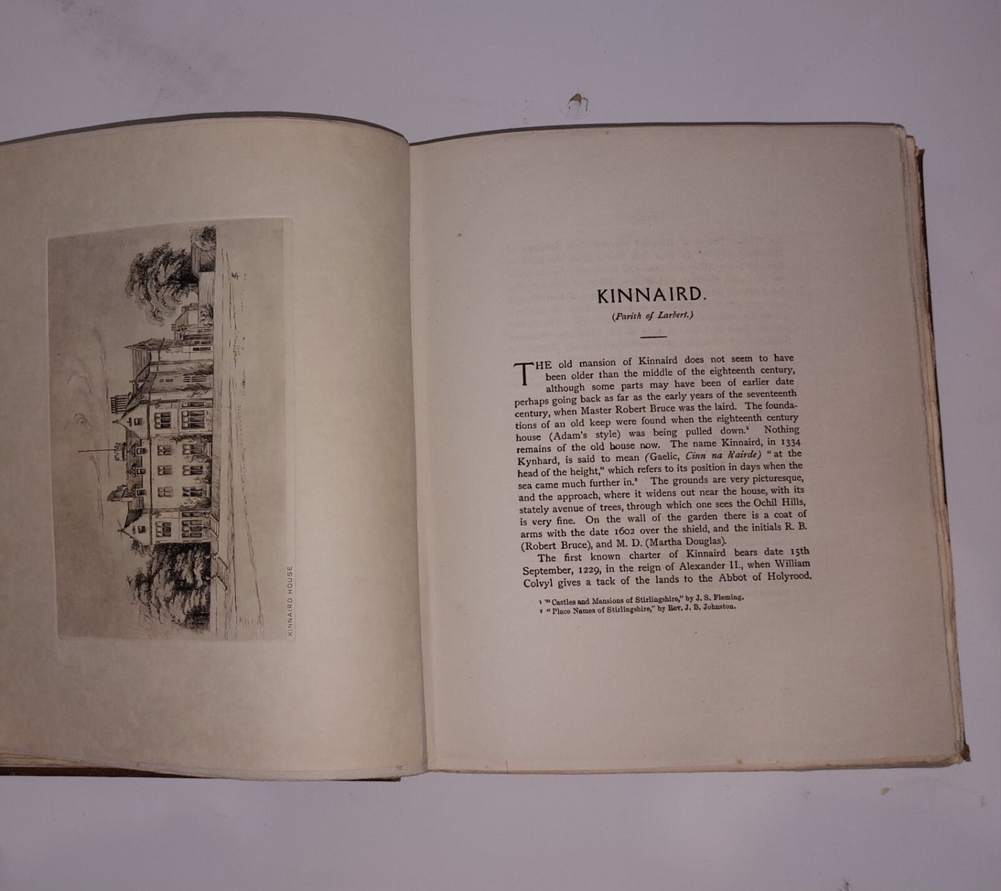 Lands and Lairds of Larbert and Dunipace Parishes. John C. Gibson 1908, 1st Edit6