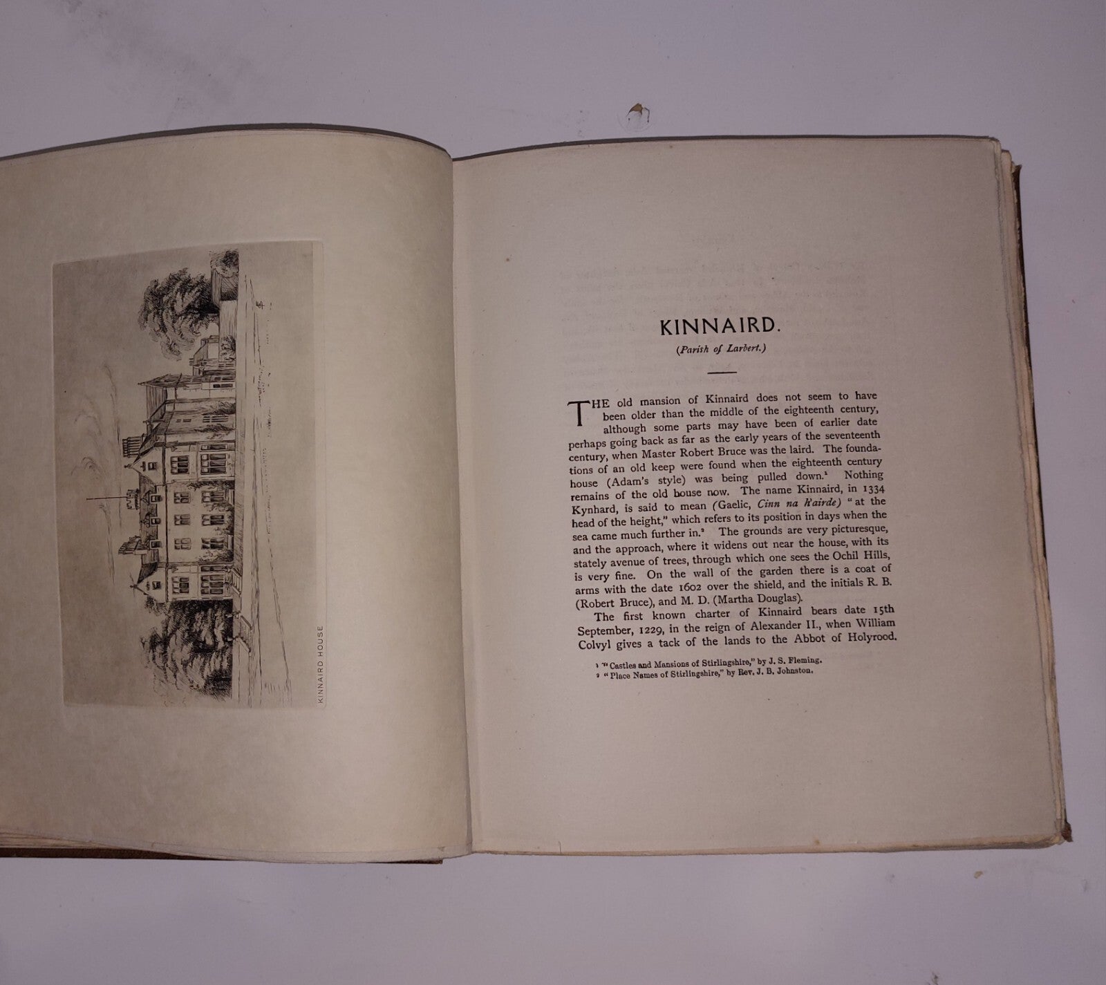 Lands and Lairds of Larbert and Dunipace Parishes. John C. Gibson 1908, 1st Edit6