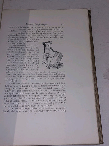 English Pen Artists of Today By Charles G. HARPER [PERCIVAL & CO] (1892) HB Book6