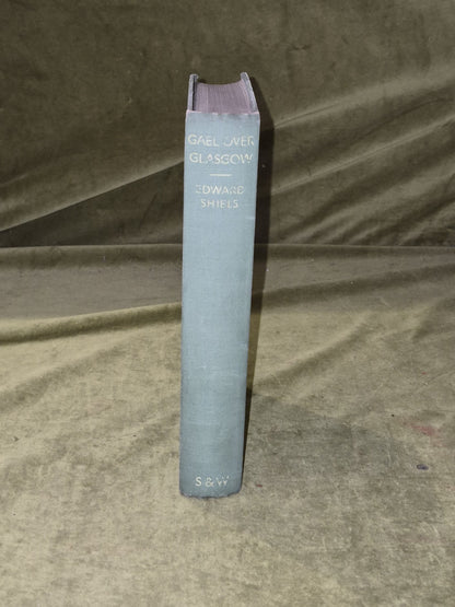 Gael Over Glasgow - Edward Sheils , Sheed & Ward 1937 1st/1st HB3