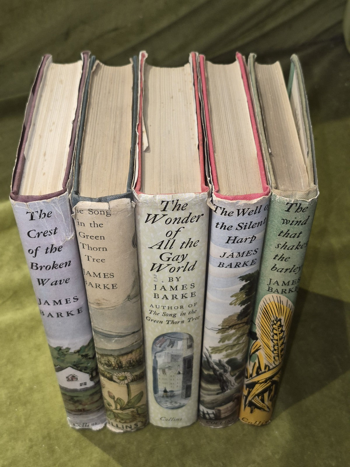 James Barke Robert Burns The Wind that Shakes the Barley First Editions Job Lot1
