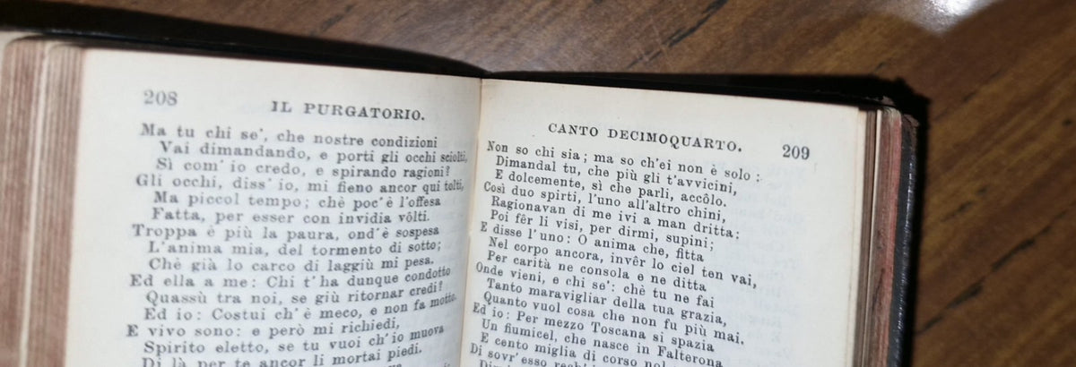 Dante La Divina Commedia (1901) Miniature Book12