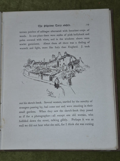 A Canterbury Pilgrimage 1885 Robins Pennell Seeley and Company6