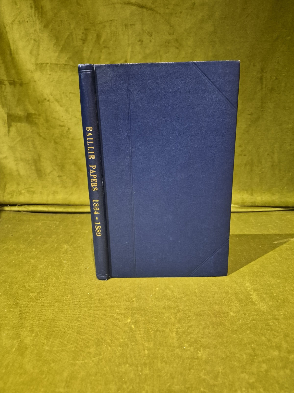 Trust Deed by George Baillie in favour of the Dean & Council 1864 1st HB0