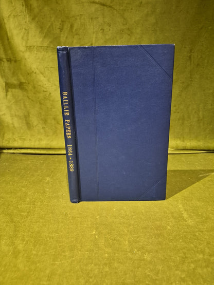 Trust Deed by George Baillie in favour of the Dean & Council 1864 1st HB0