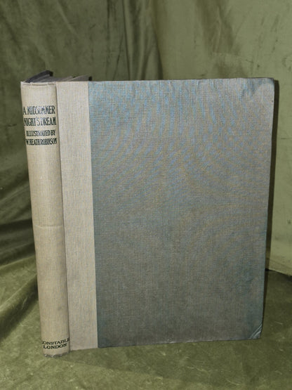 A Midsummer Night's Dream 1914 Heath Robinson Illustrations Hardback Book. 3