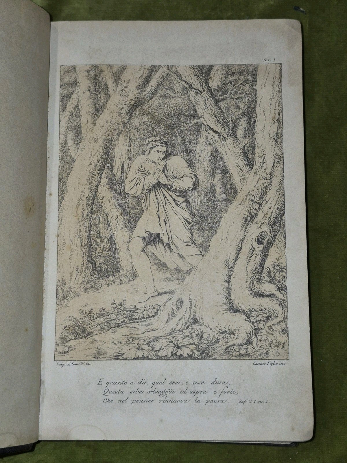 Divina Commedia Dante illustrated by Luigi Ademollo copper plates Devine Comedy6