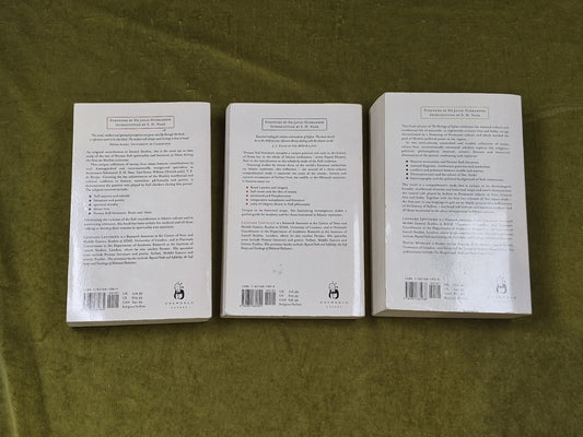 The Heritage of Sufism Vols 1-3 by Leonard Lewisohn , Oneworld Softcovers1