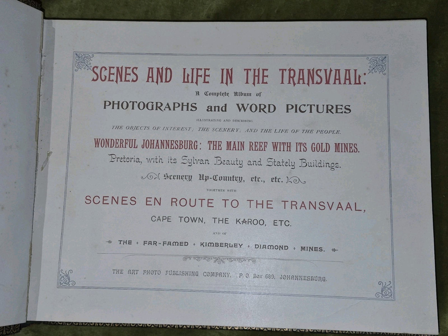 Scenes and Life in the Transvaal Wonderful Johannesburg Pretoria Cape Town4