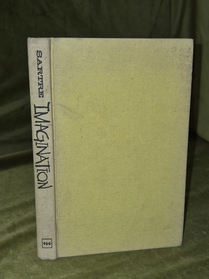 Imagination by Jean-Paul Sartre 1962 Hardcover The University of Michigan Press0
