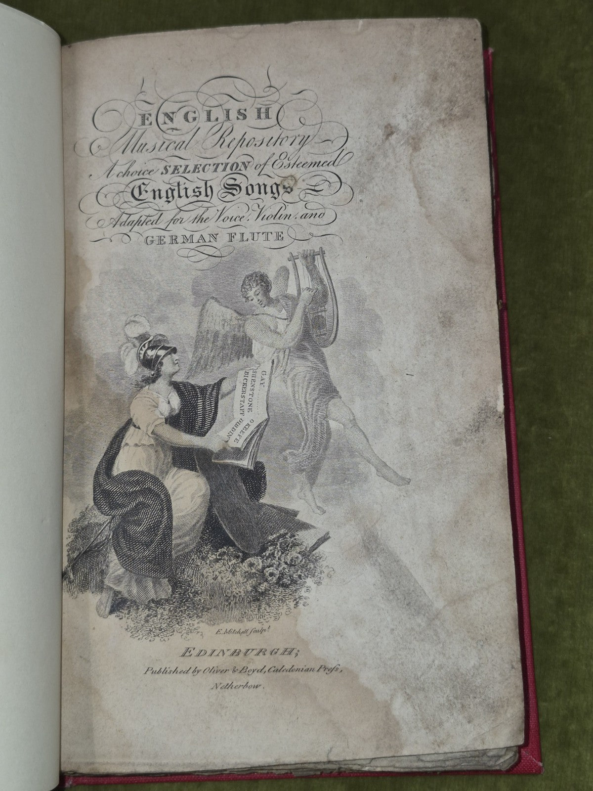 The English Musical Repository 1811 Oliver & Boyd Violin Music3