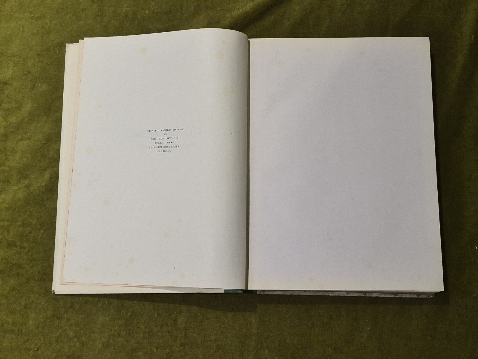 Voices from the Hills a Memento of the Gaelic Rally 1927 - Highland 1927 1st Ed4