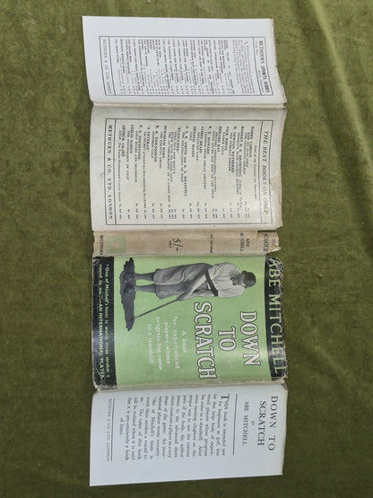 Down to scratch Abe Mitchell 1933 Third Edition2